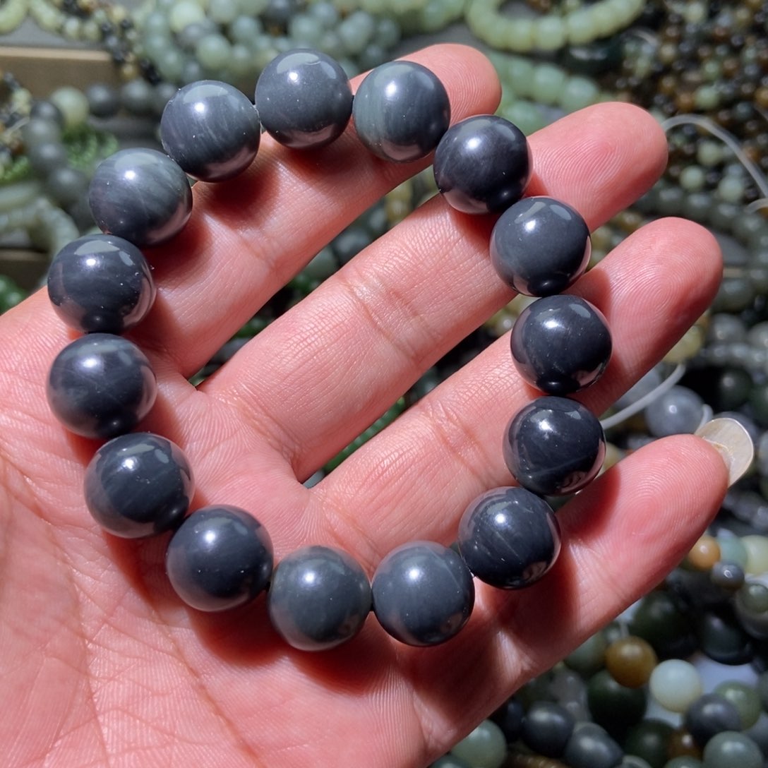 和田玉手链未镶嵌