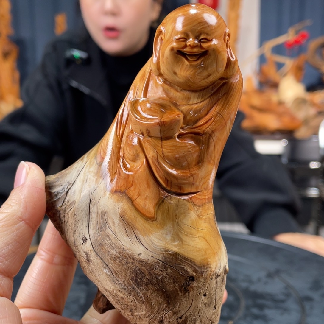 柏木（崖柏）手把件