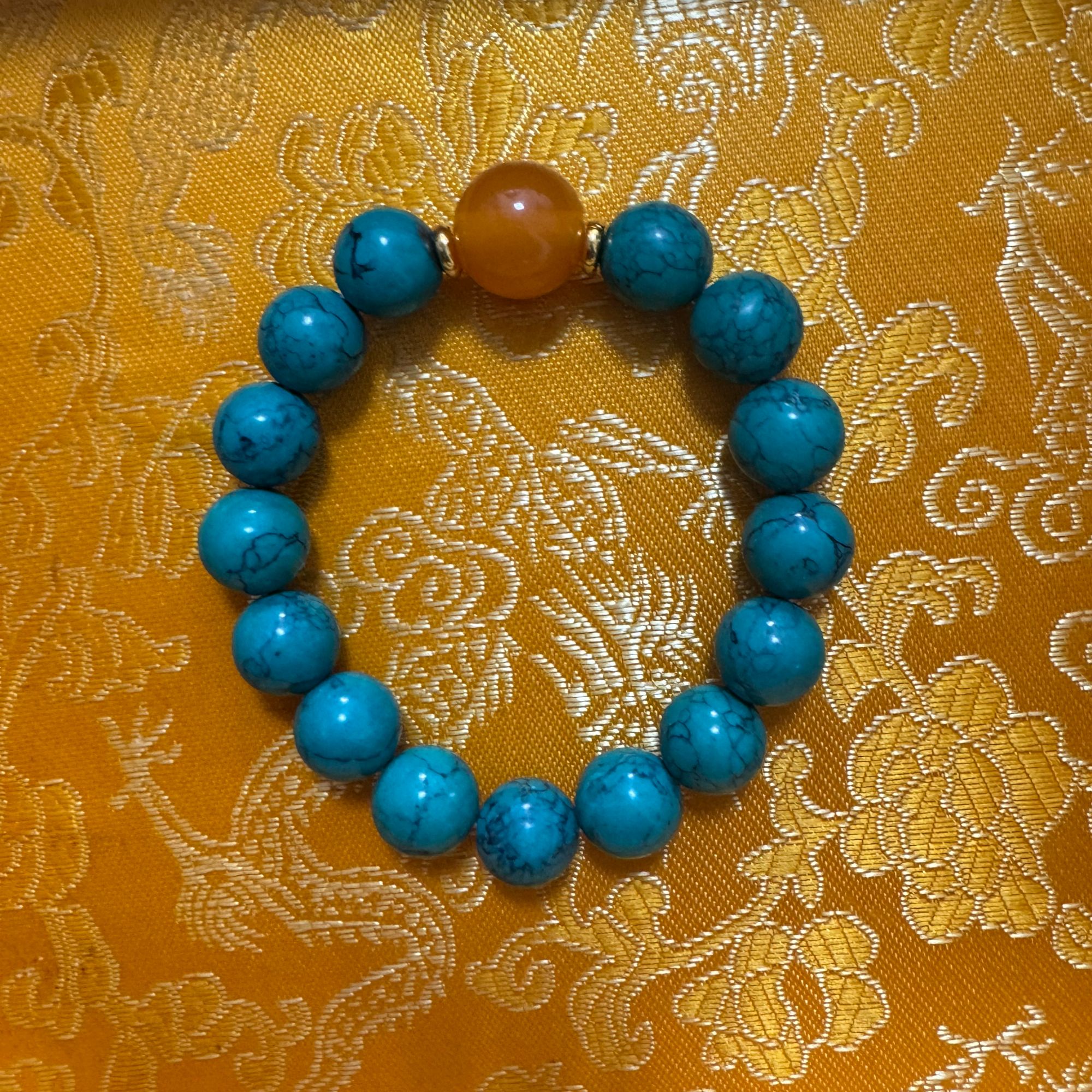 嘻【闪购商品】绿玛瑙手串844