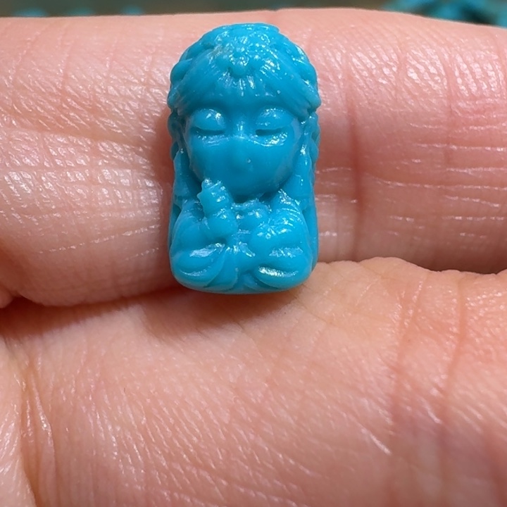 绿松石未镶嵌配饰