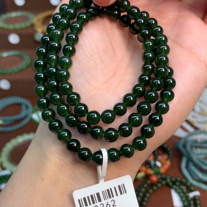 未镶嵌手链和田玉（碧玉）2262