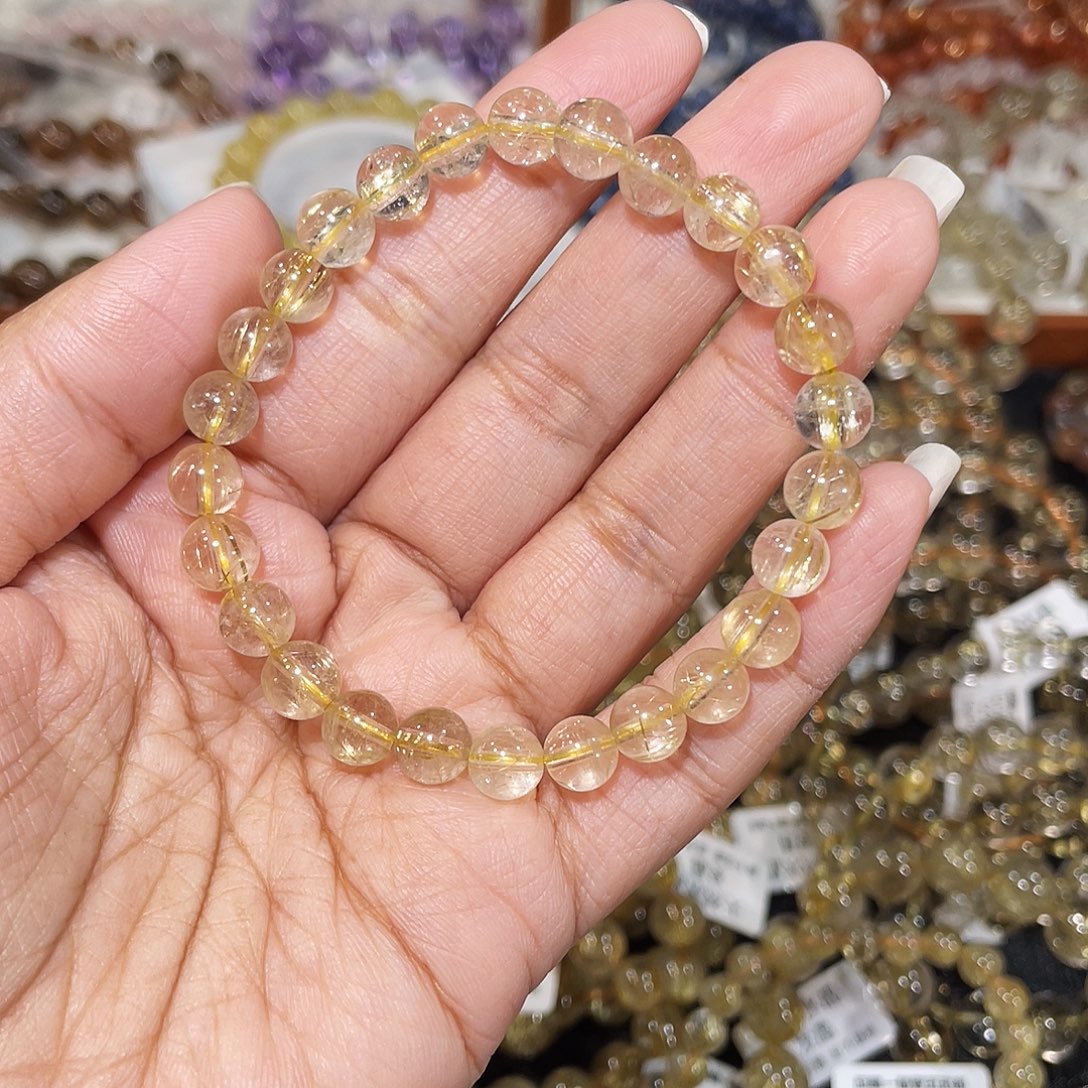 手串未镶嵌水晶金发7m