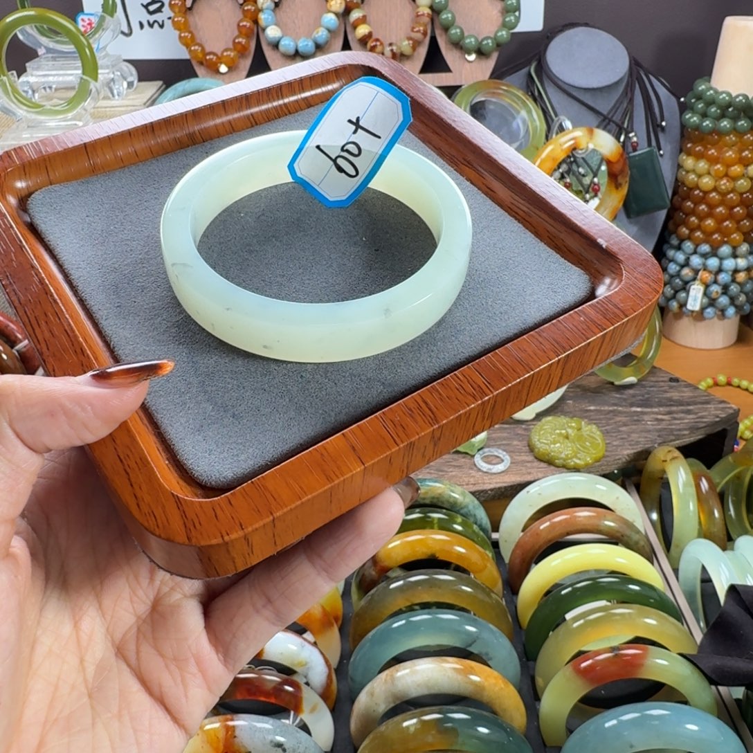 蛇纹石玉合金手镯