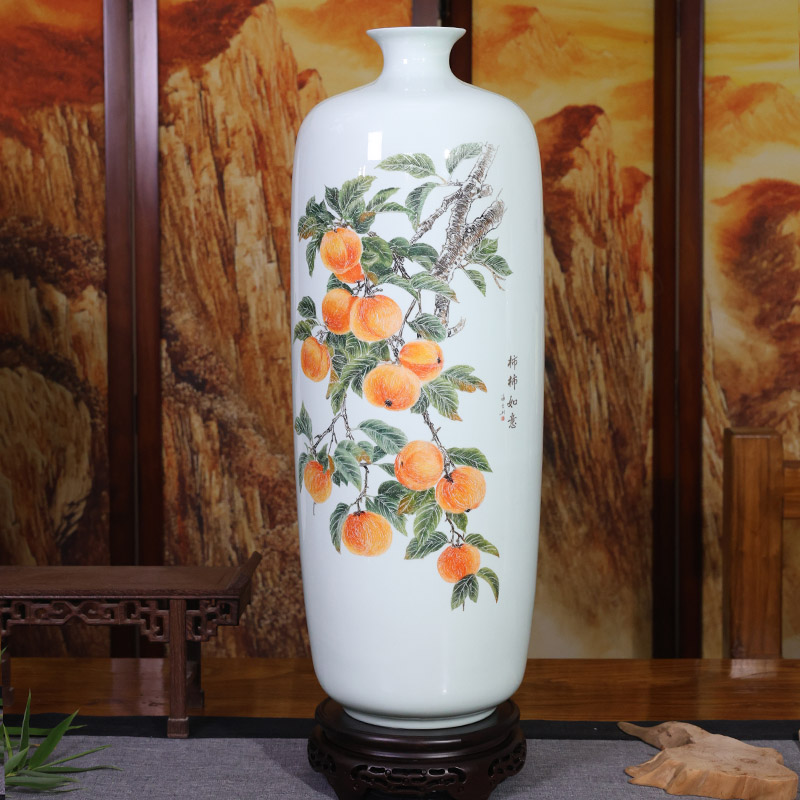 锲堂鲁青瓷手工刻瓷-事事如意