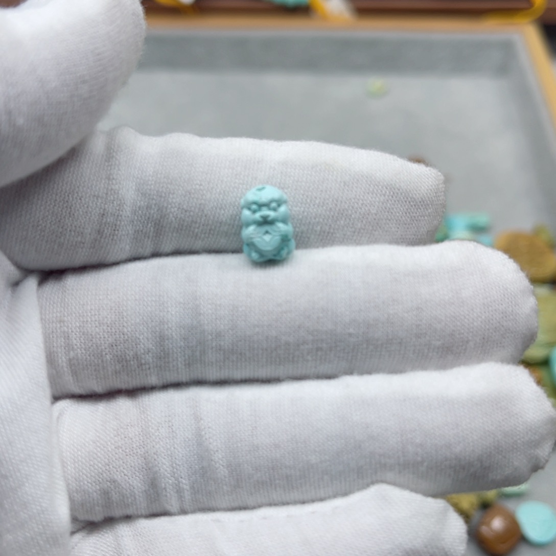 绿松石挂件未镶嵌