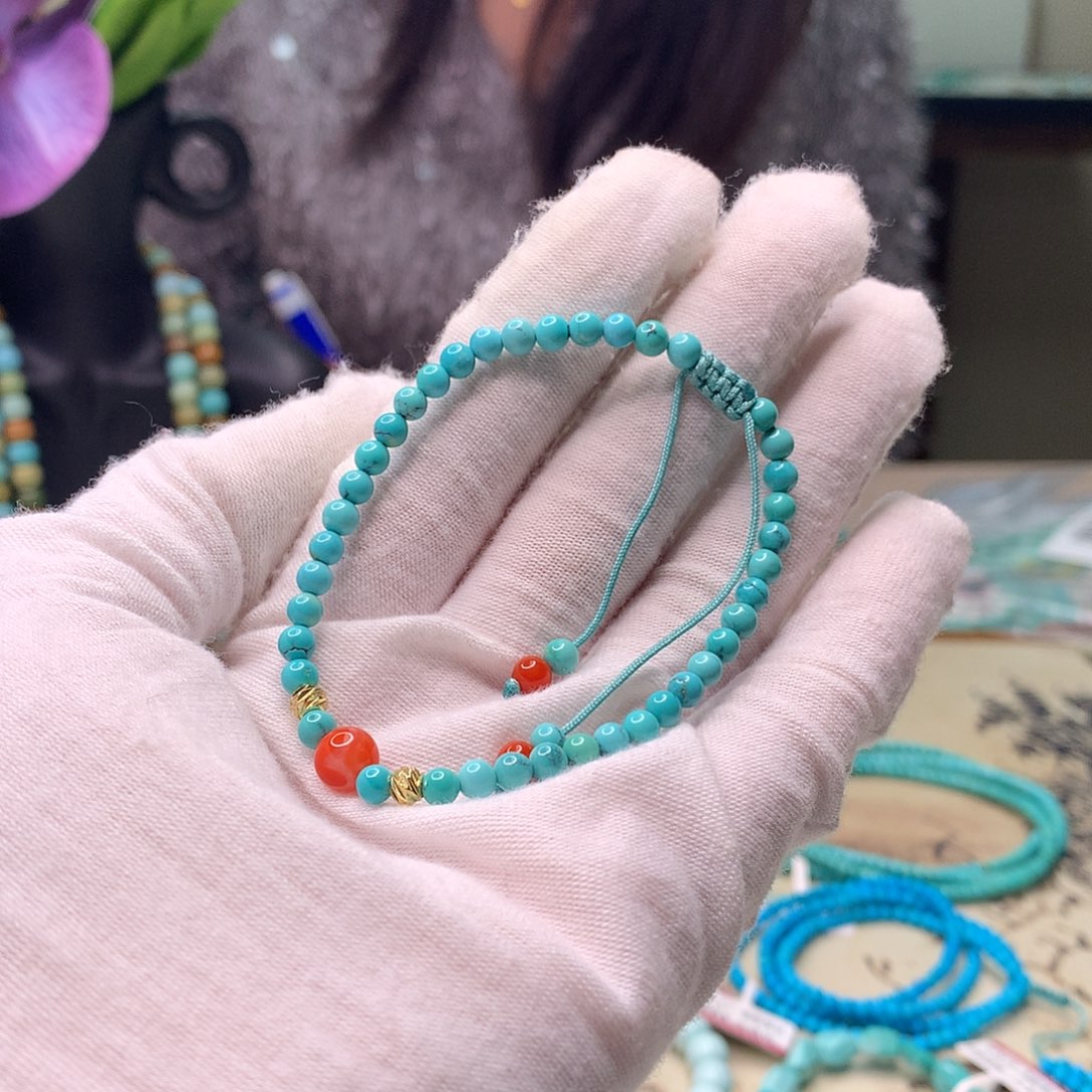 绿松石未镶嵌配饰