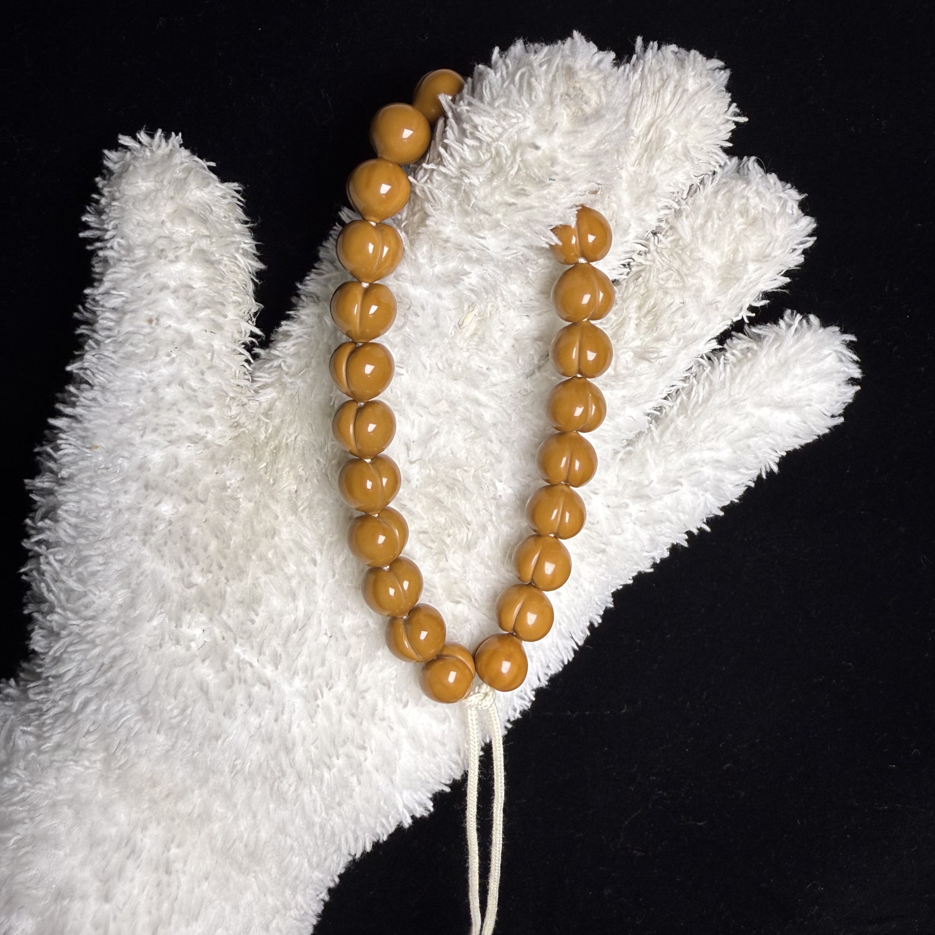 【拾木】全品纯手工精修小尺寸屁桃猴头手持