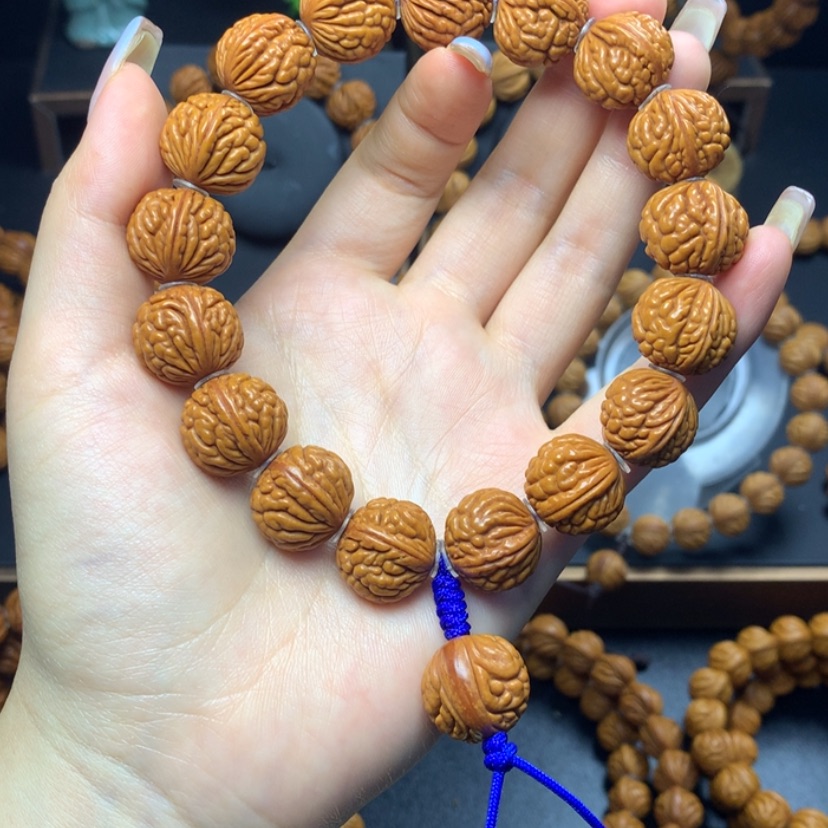 【闪购商品】桃核手串浆*荔枝17手串