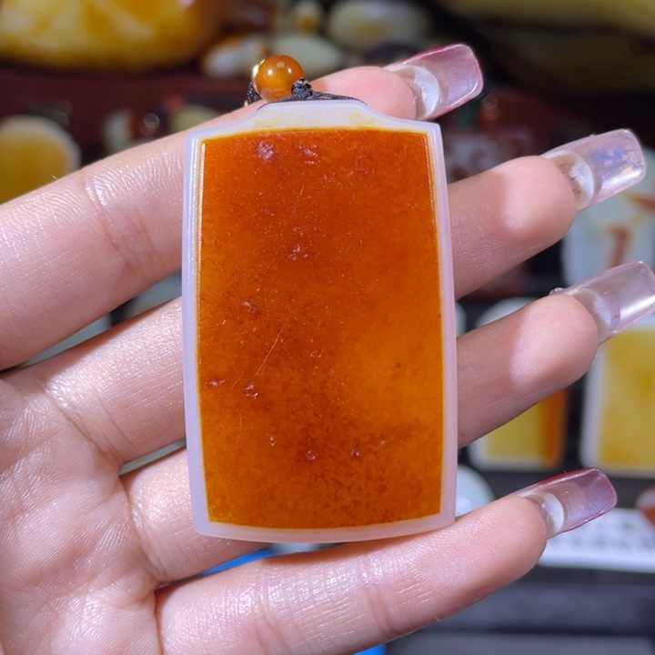 和田玉挂件未镶嵌顺***。