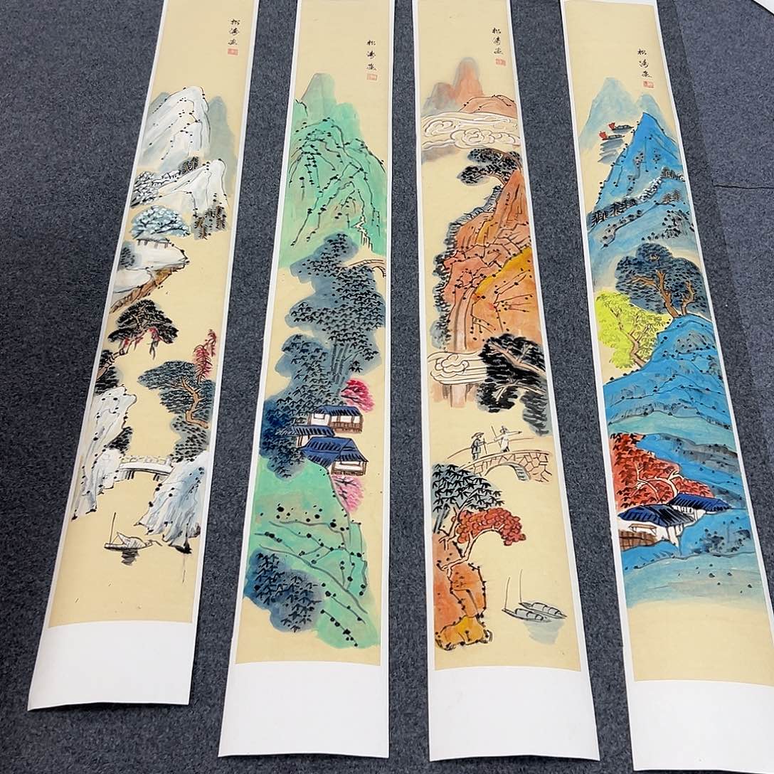 国画XD国画作品手绘