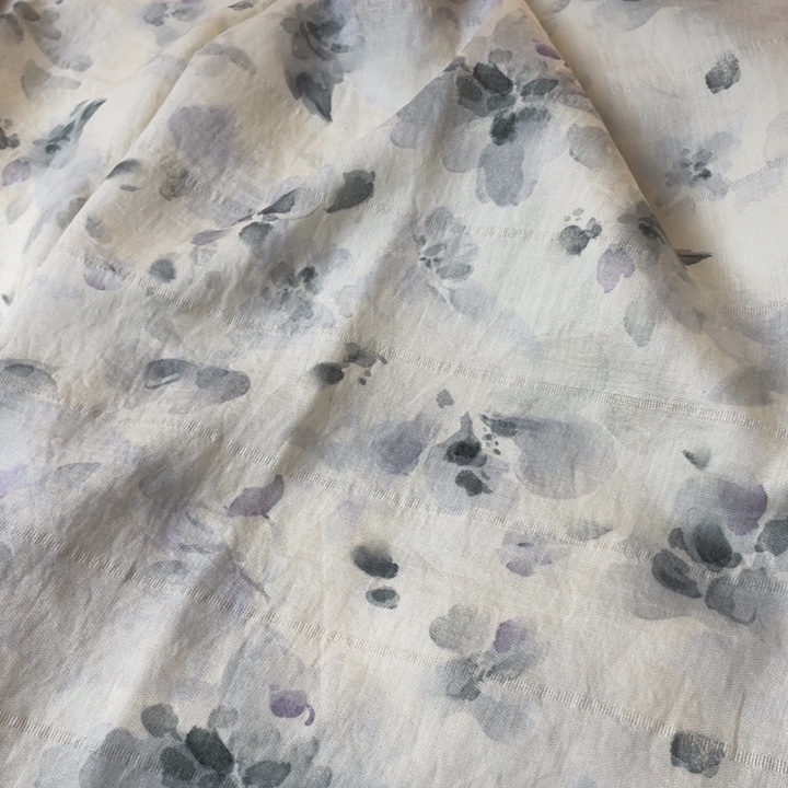 水墨画印花2.5米。    