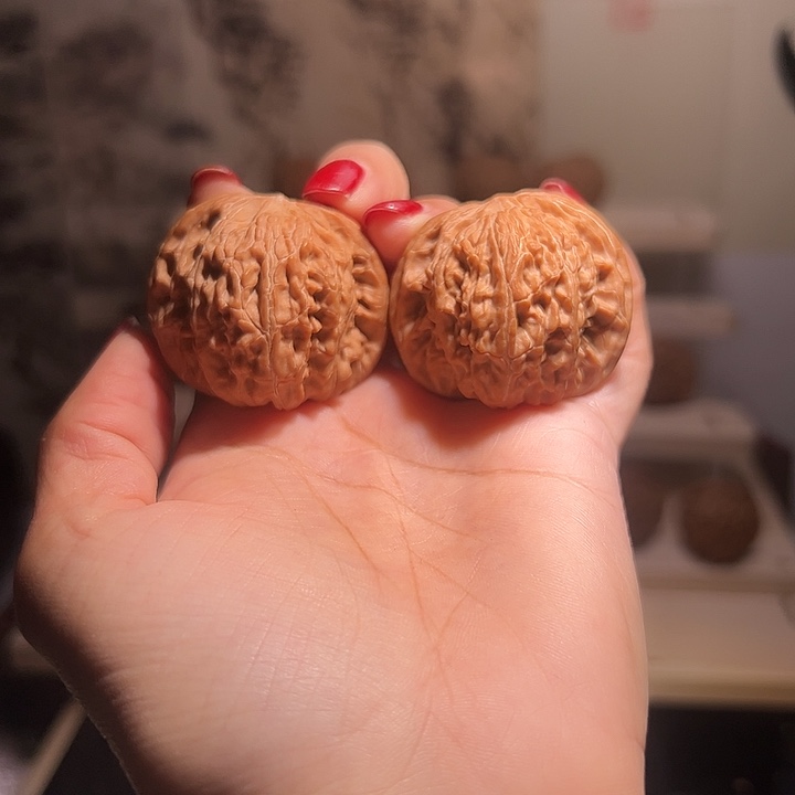 木***头文玩核桃吊坠山地磨盘房山一代41