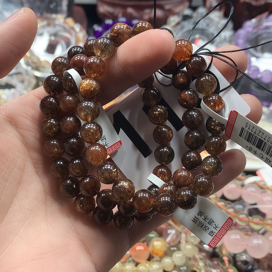 水晶手链未镶嵌多样性发一
