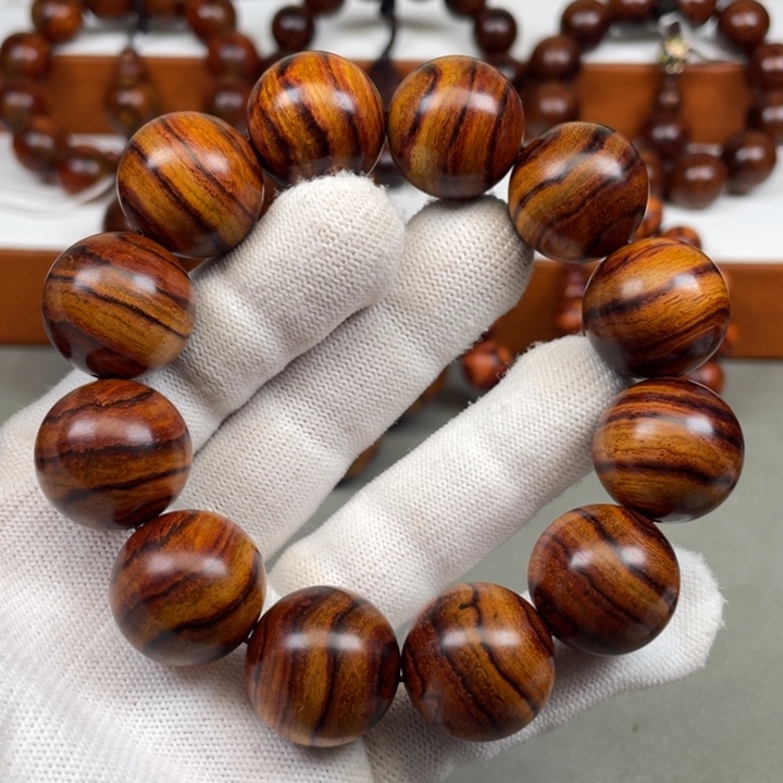 黄花梨/降香黄檀手串/手链海南黄花梨