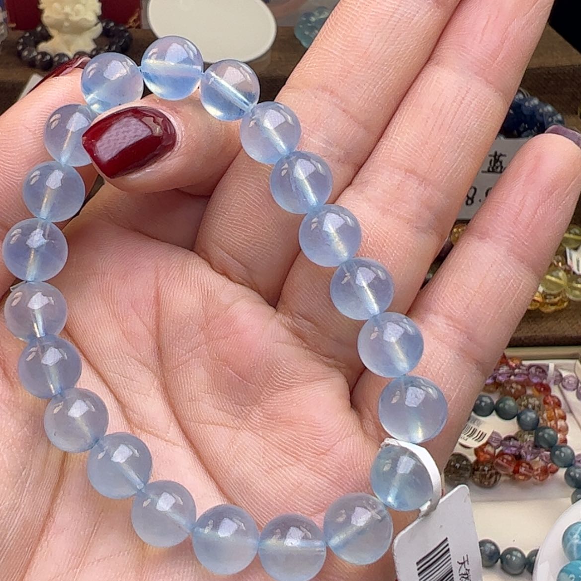 【闪购商品】水晶手串未镶嵌玉***麻436