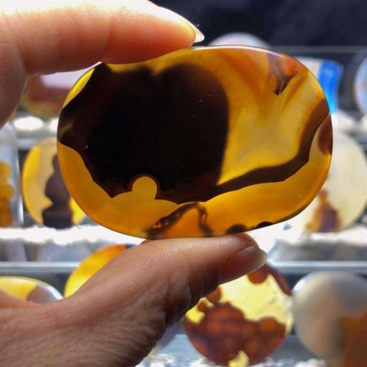 合金玛瑙/玉髓珠宝奇石97