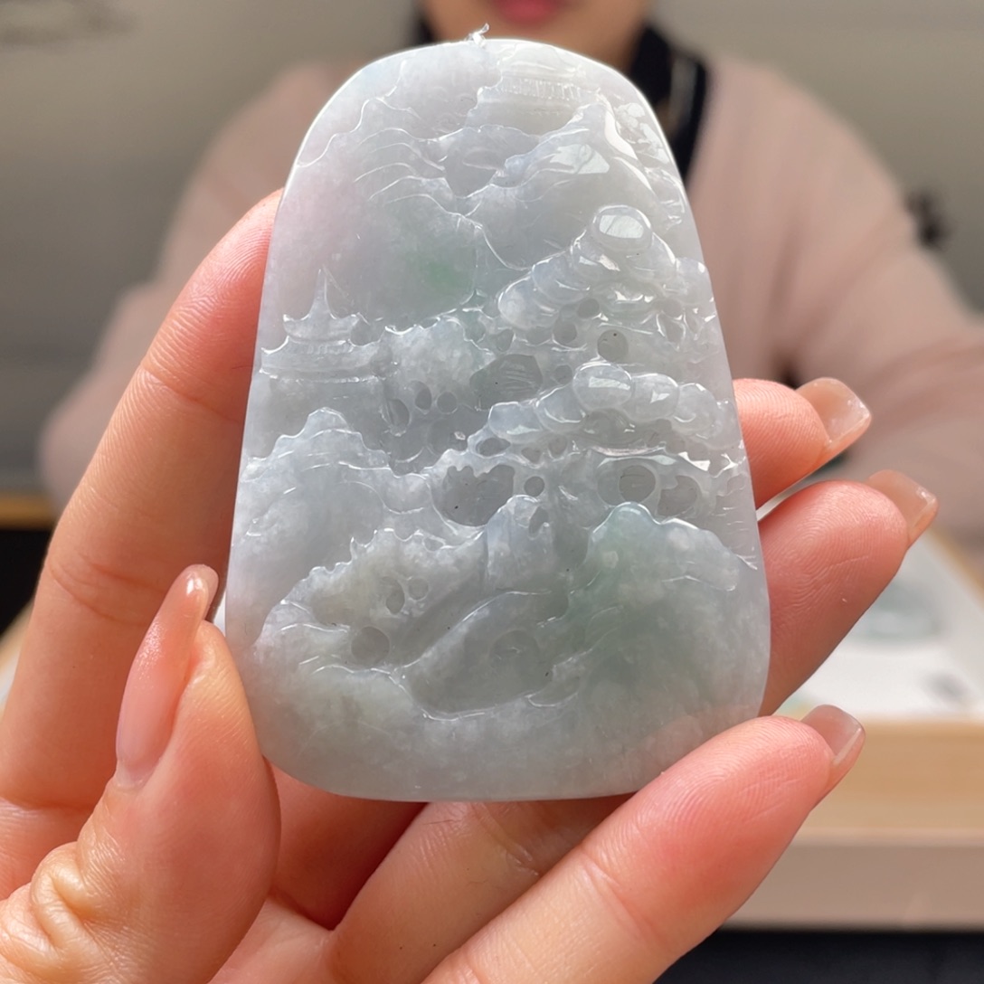 翡翠吊坠(不含链)未镶嵌