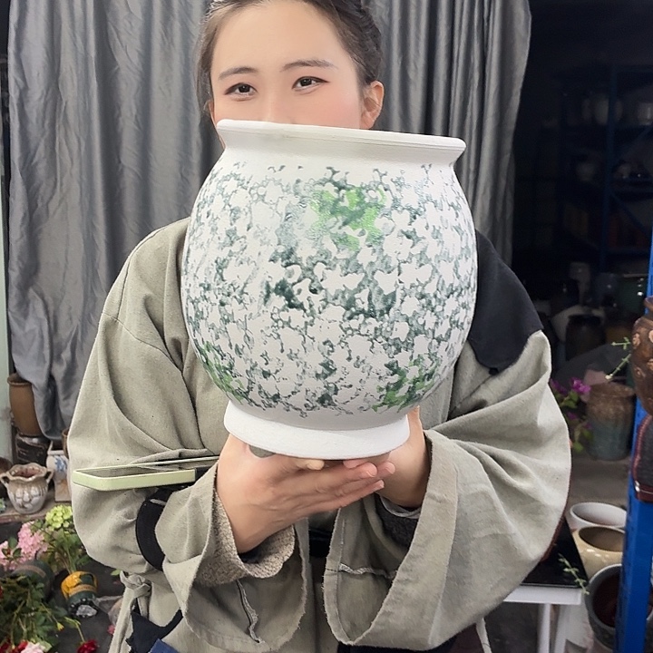 20×24 -粗陶花盆有孔-买买买