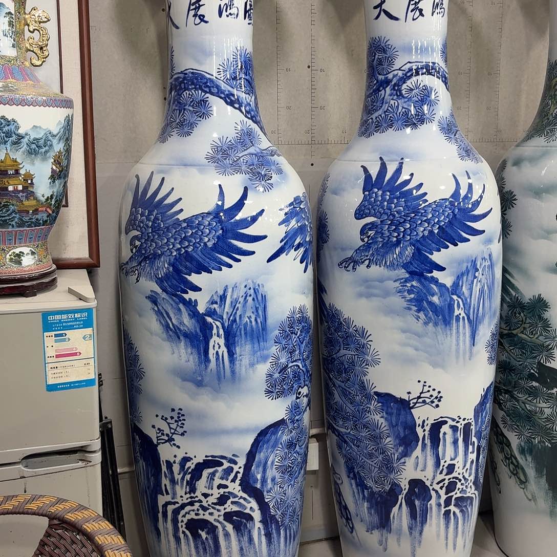 无***纳陶瓷大展宏图1.8米一对