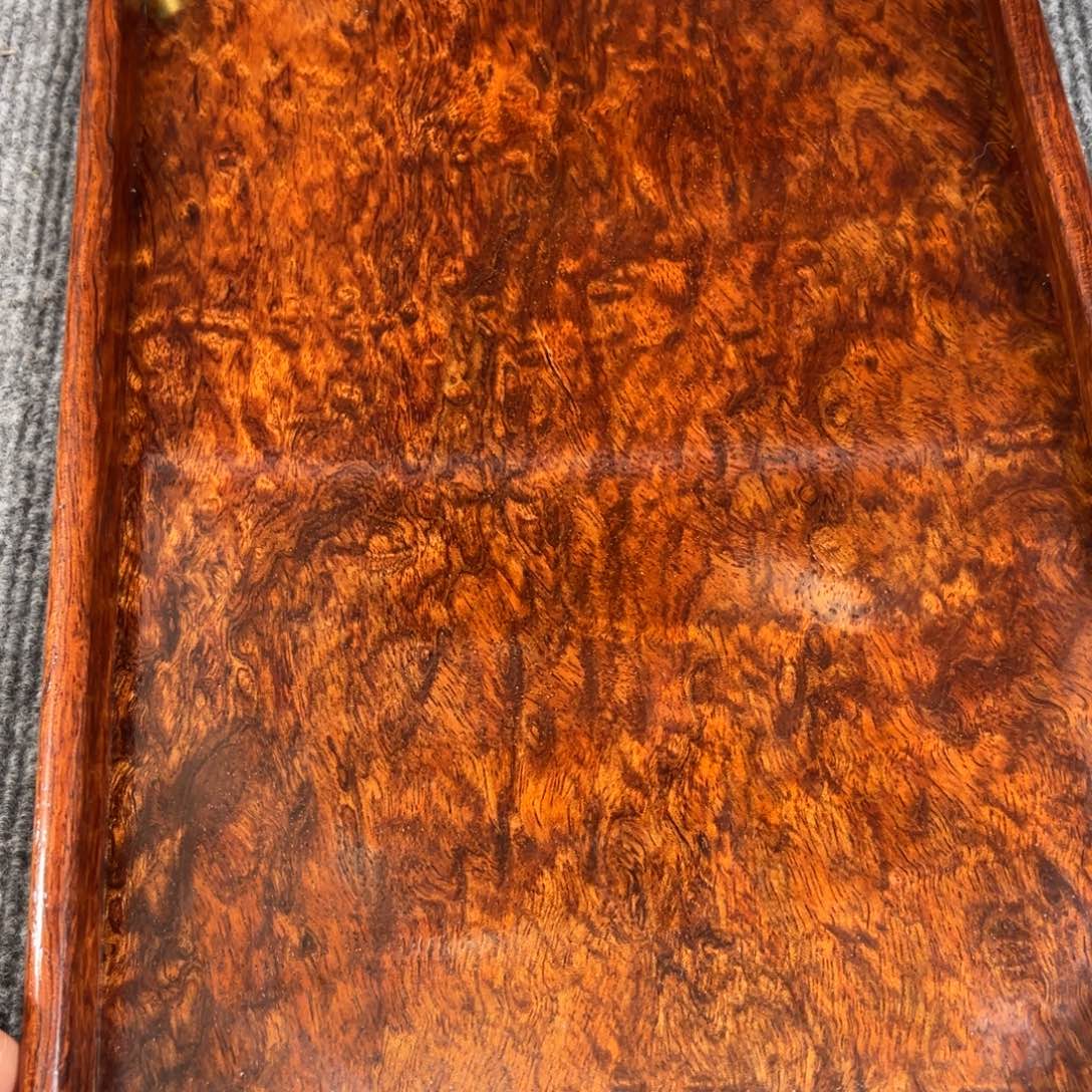 木缅甸花梨超大托盘