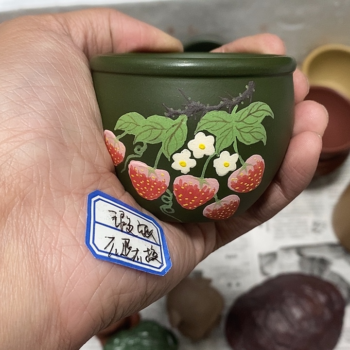 紫砂茶杯瑕疵不退不换