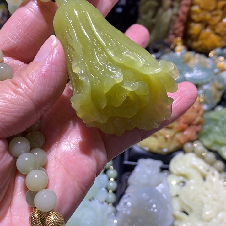 岫玉岫玉吊坠未镶嵌