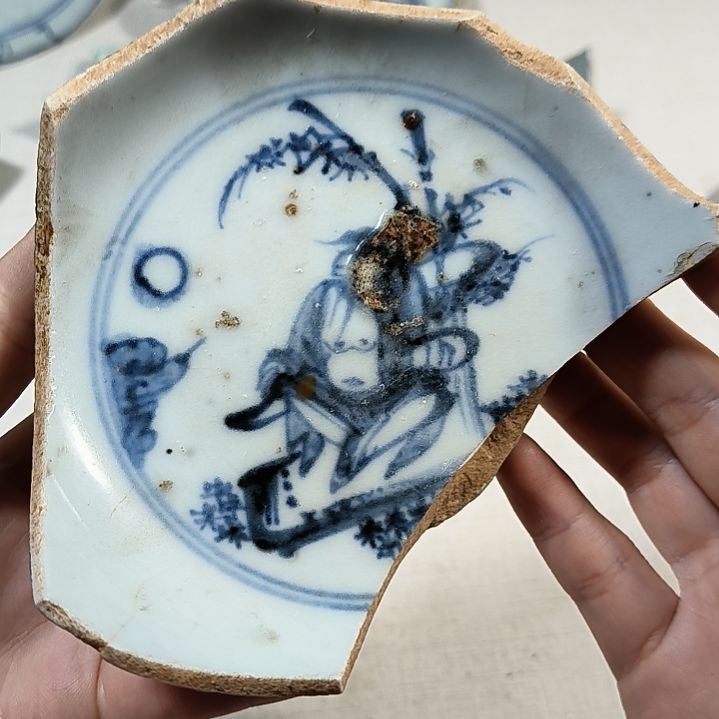 摆件瓷片瓷片瓷片瓷片