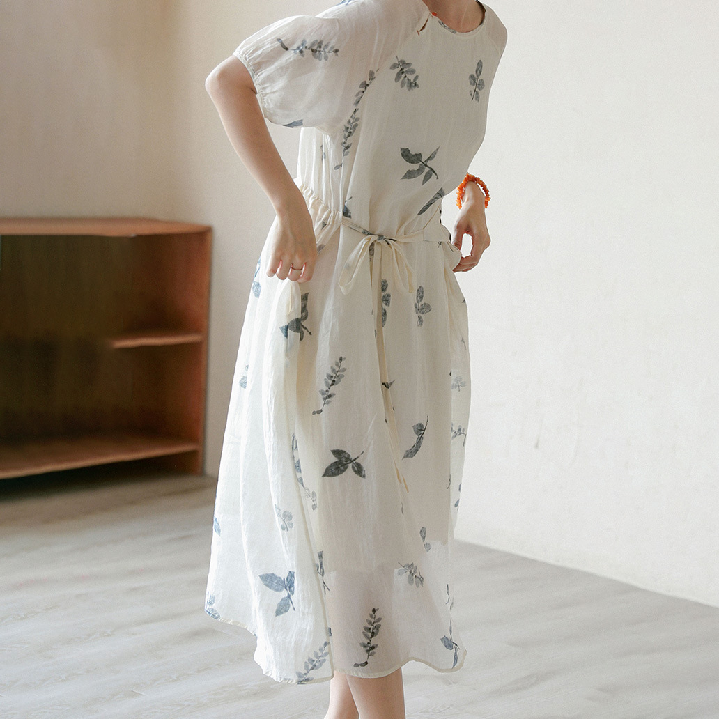 2025女士居家休闲时尚套装显瘦夏季泡泡袖JQ220555