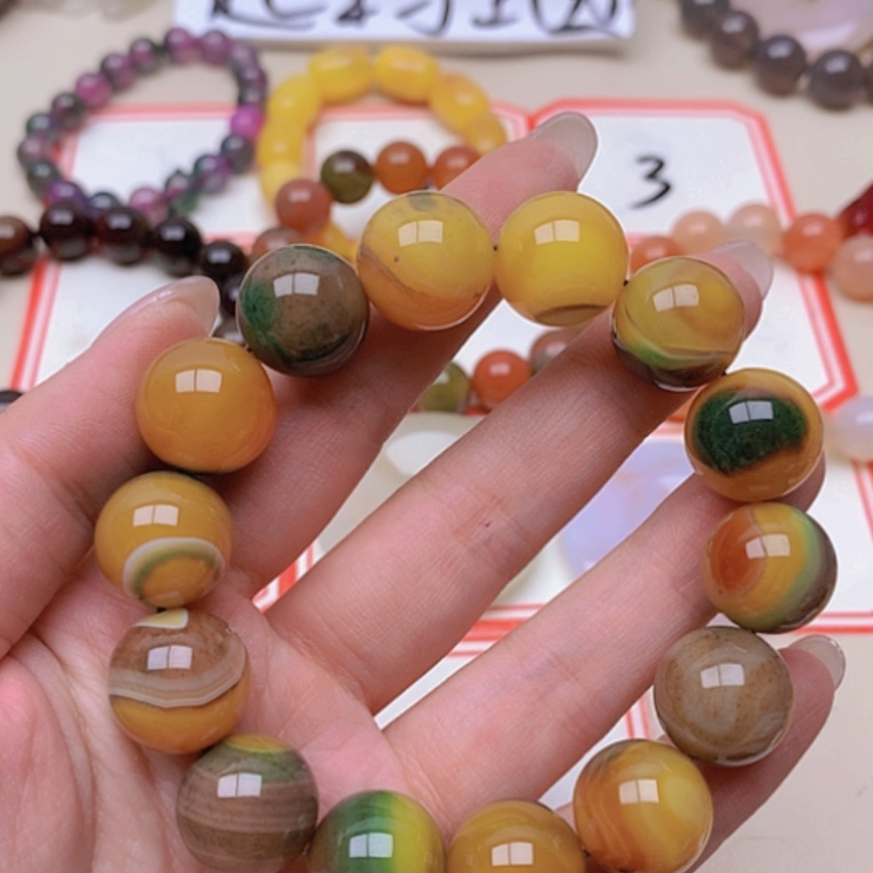 【闪购商品】未镶嵌玛瑙/玉髓珠宝半成品花**季