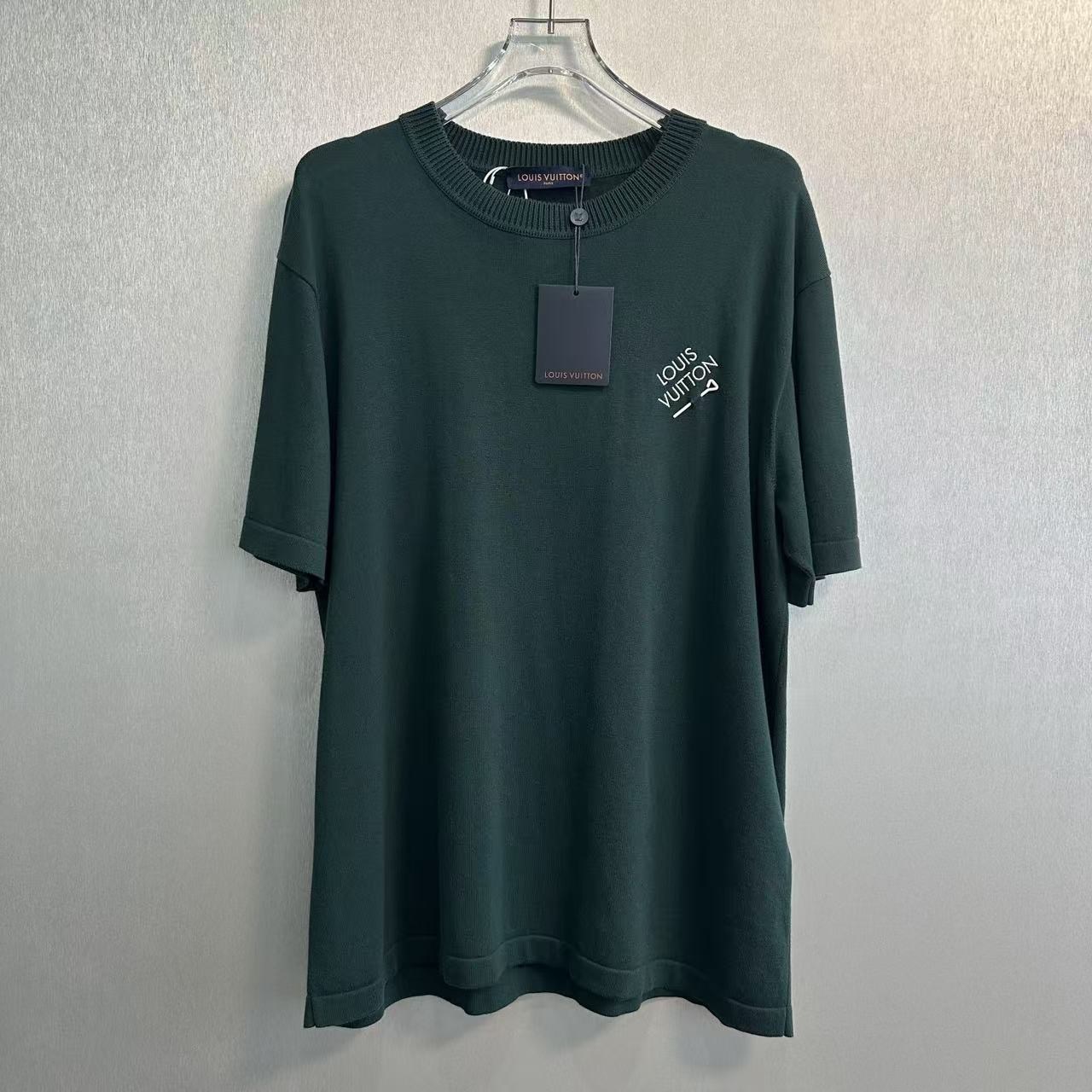 未使用 LouisVuitton/路易威登 绿色别针短袖XXL码2551504
