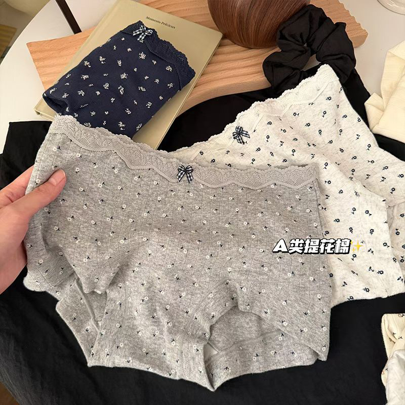 【内裤三条装临时链接】B001-B100号韩系女生秋冬内裤