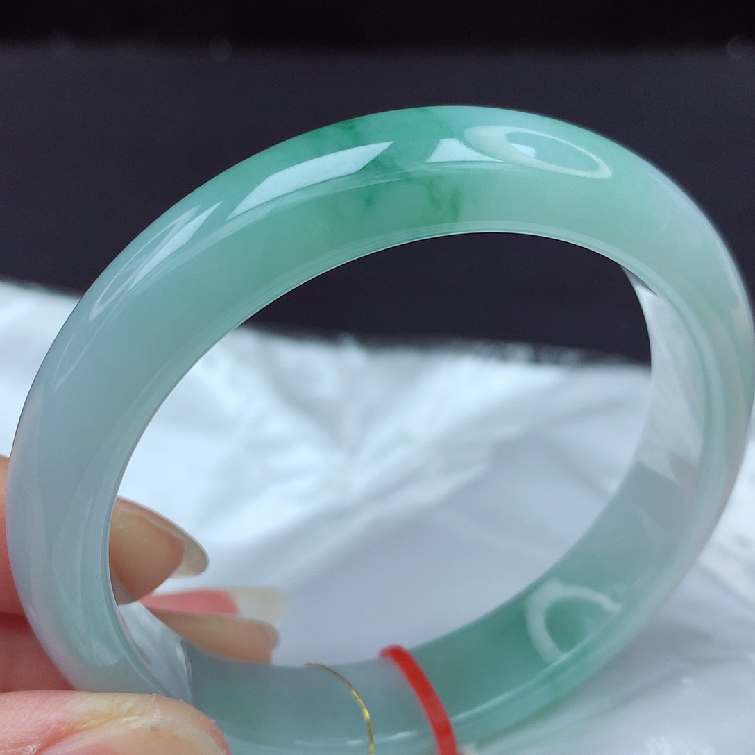 未镶嵌手镯翡翠55圈458