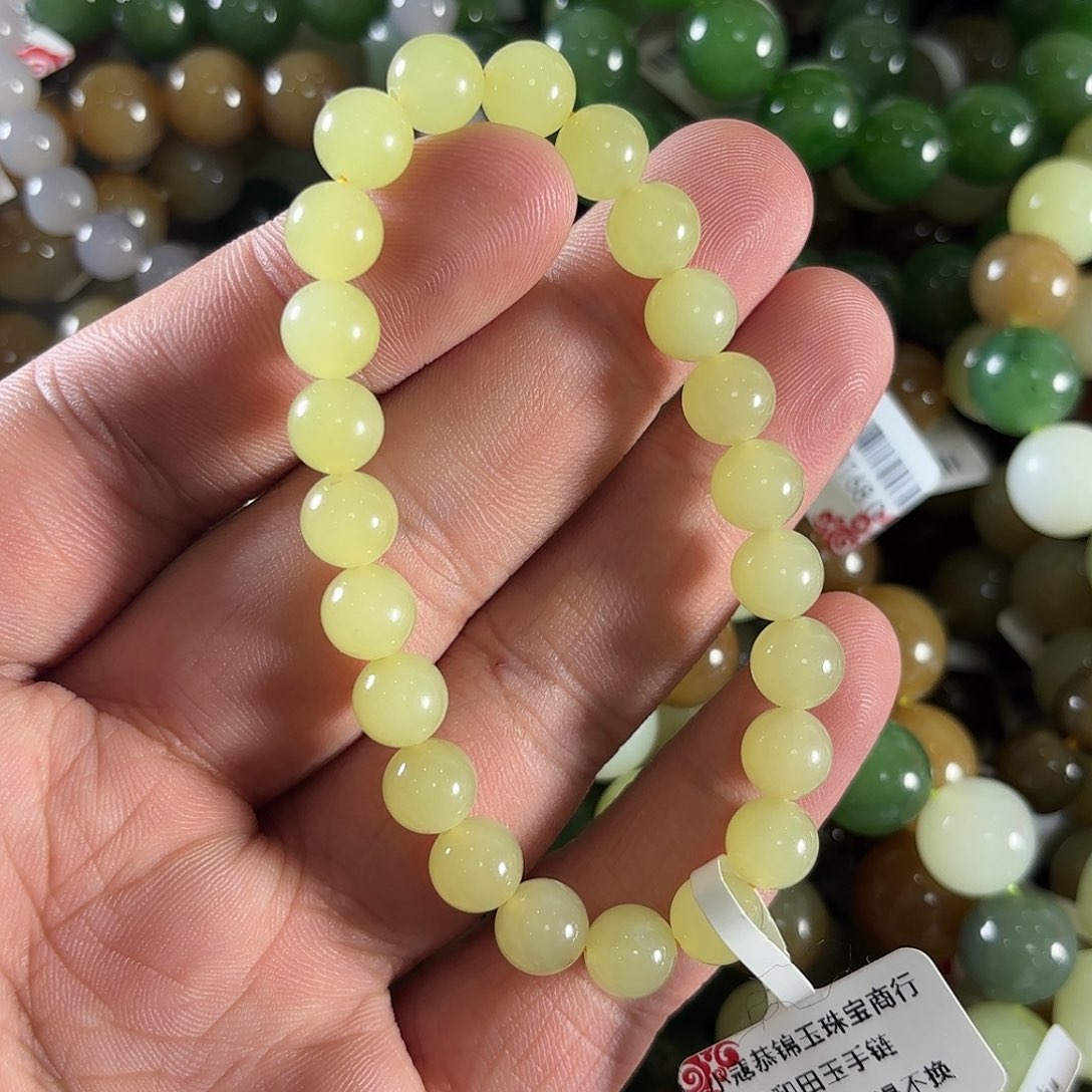 和田玉手链未镶嵌W170