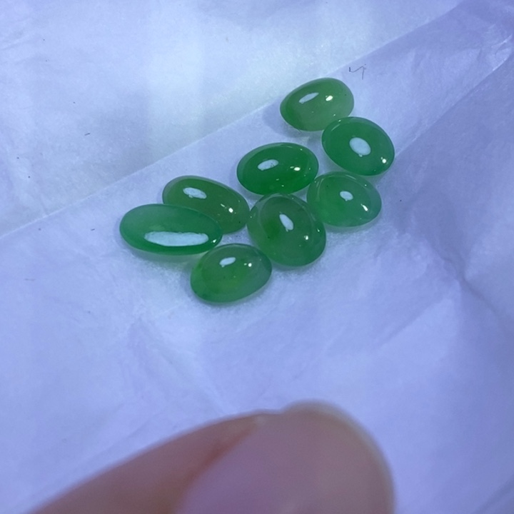 定制翡翠未镶嵌天然翡翠A货