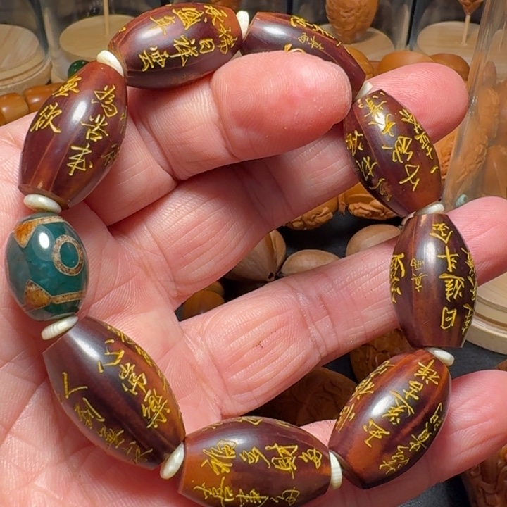 橄榄核手串/手链S****7橄榄核纯手工作品