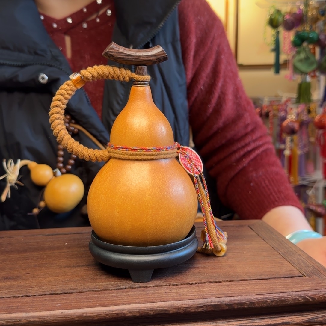 6 传统大漆酒葫芦直播间一物一拍