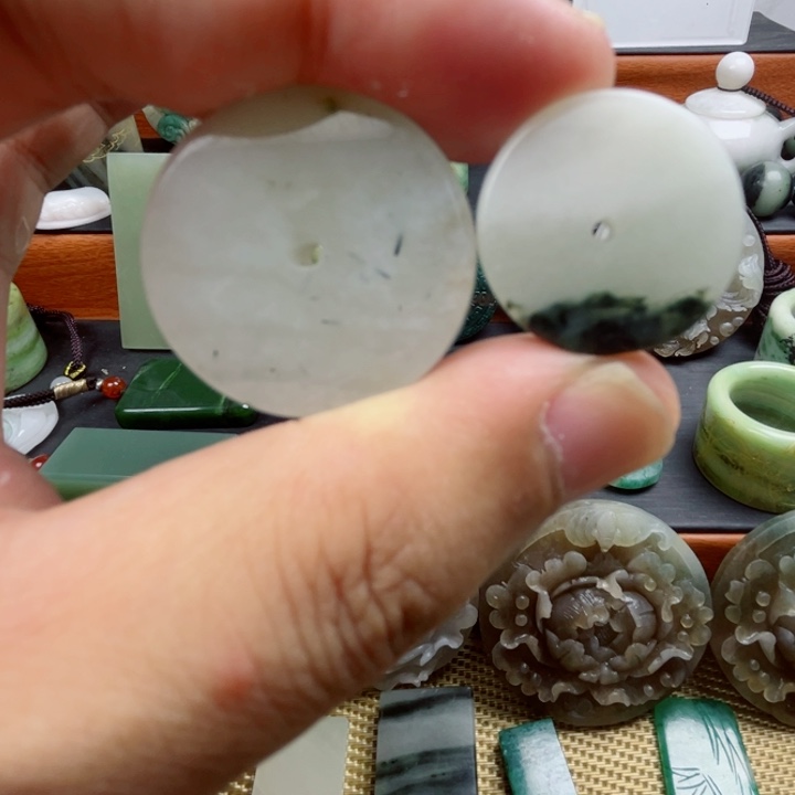 未镶嵌独山玉珠宝半成品