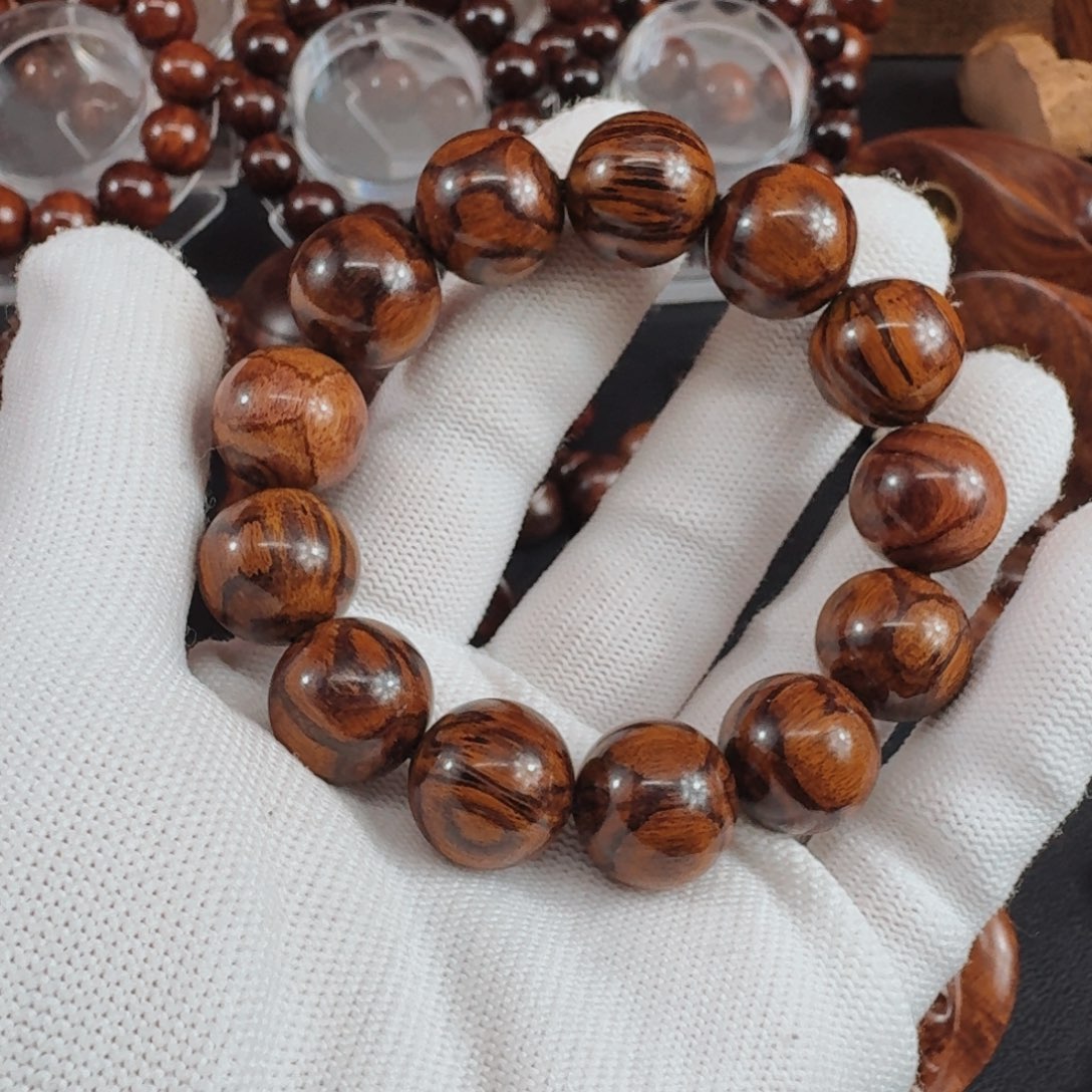 黄花梨/降香黄檀手串/手链耳*