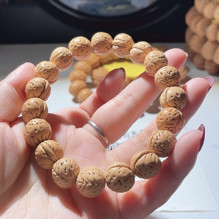 吊坠桃核桃核手串野生3