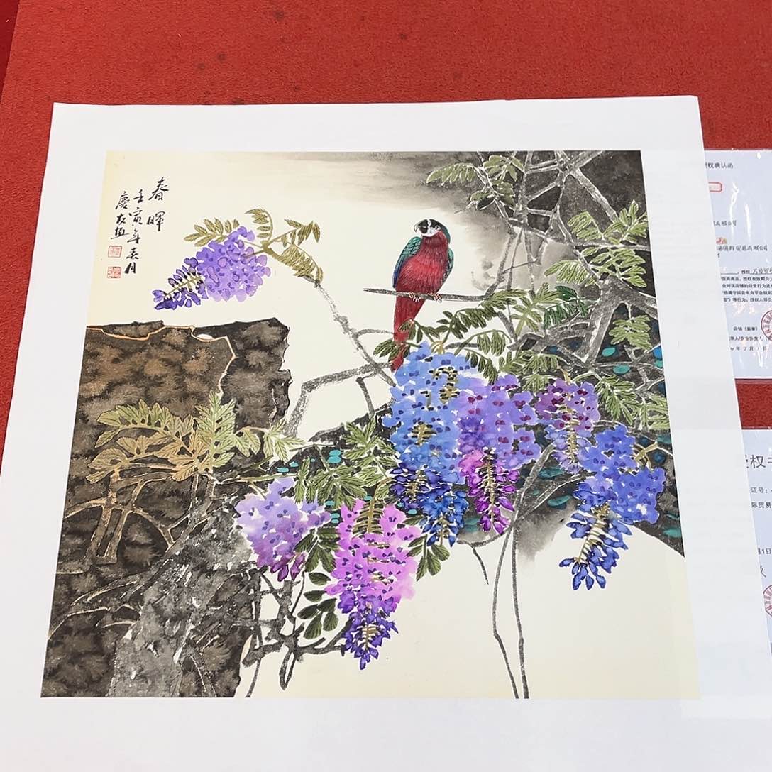 国画手绘作品国画作品