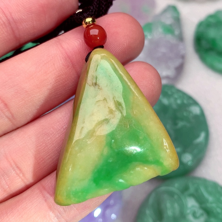 翡翠吊坠(不含链)未镶嵌