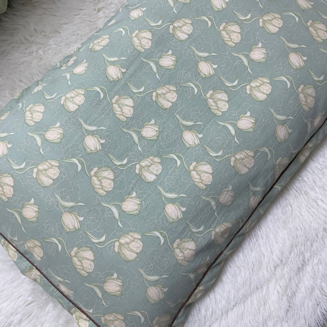 《渺渺家纺》新款 （枕套）加厚柔软透气 不掉色