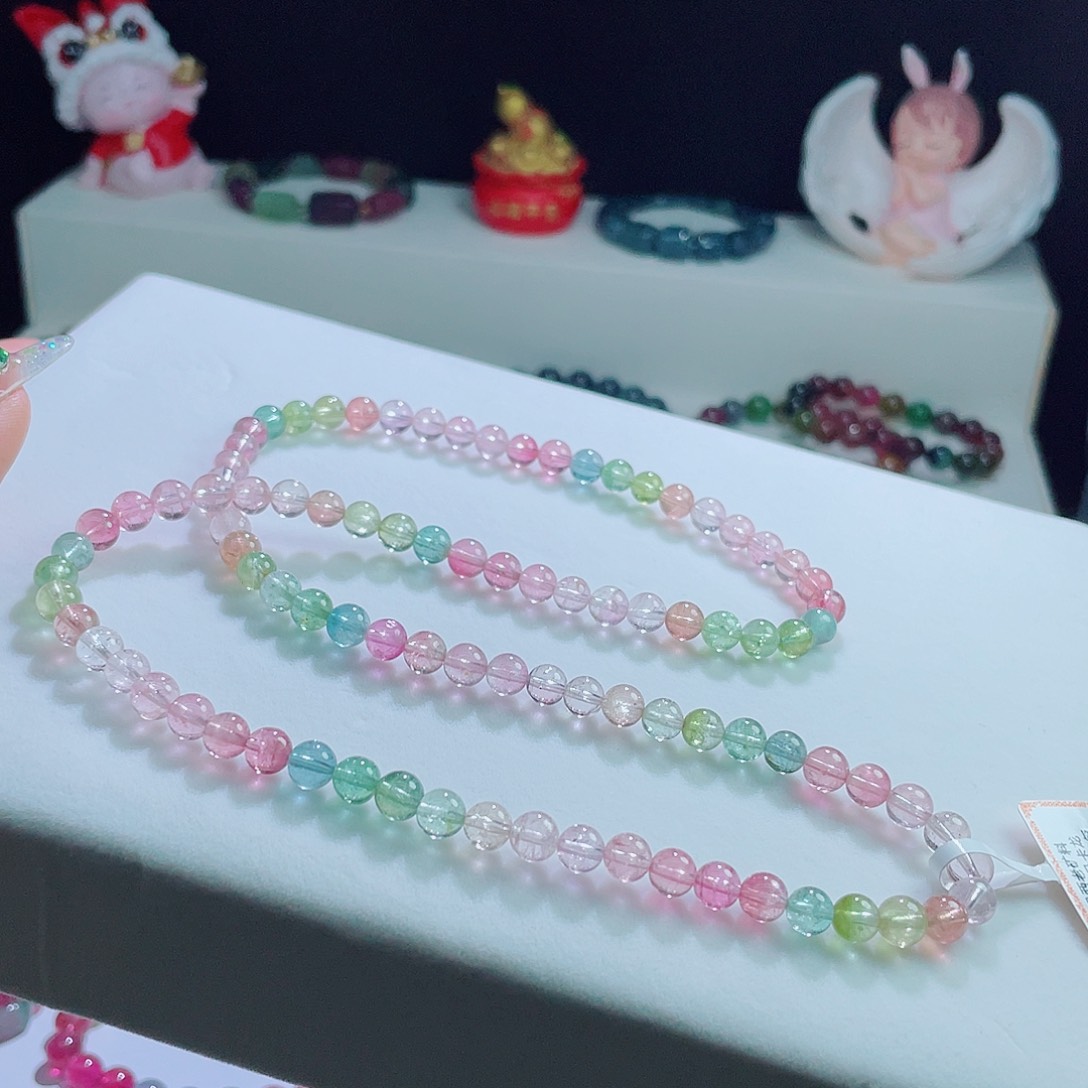 手链未镶嵌碧玺6.2mm左右