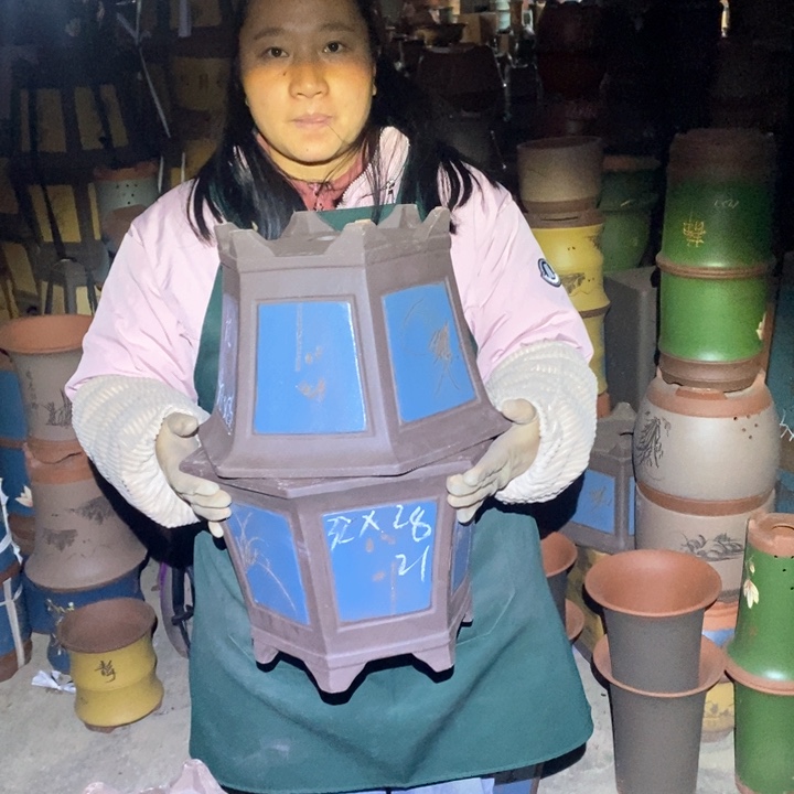 紫砂花盆紫砂花盆盆栽花卉种植