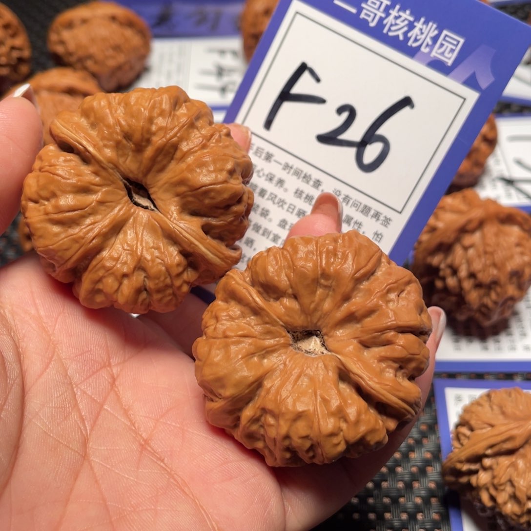 文玩核桃把件26号45蛤蟆