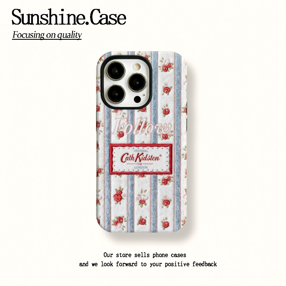 菲林二合一适用苹果华为vivo小米oppo手机壳条纹碎花17PRO/16