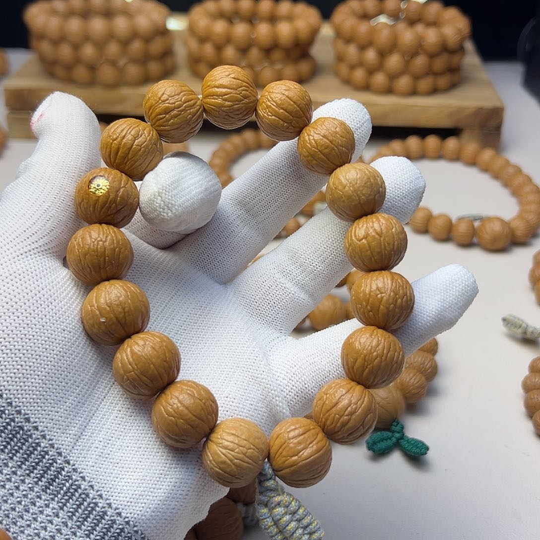 猴头核桃吊坠聚宝盆17➕