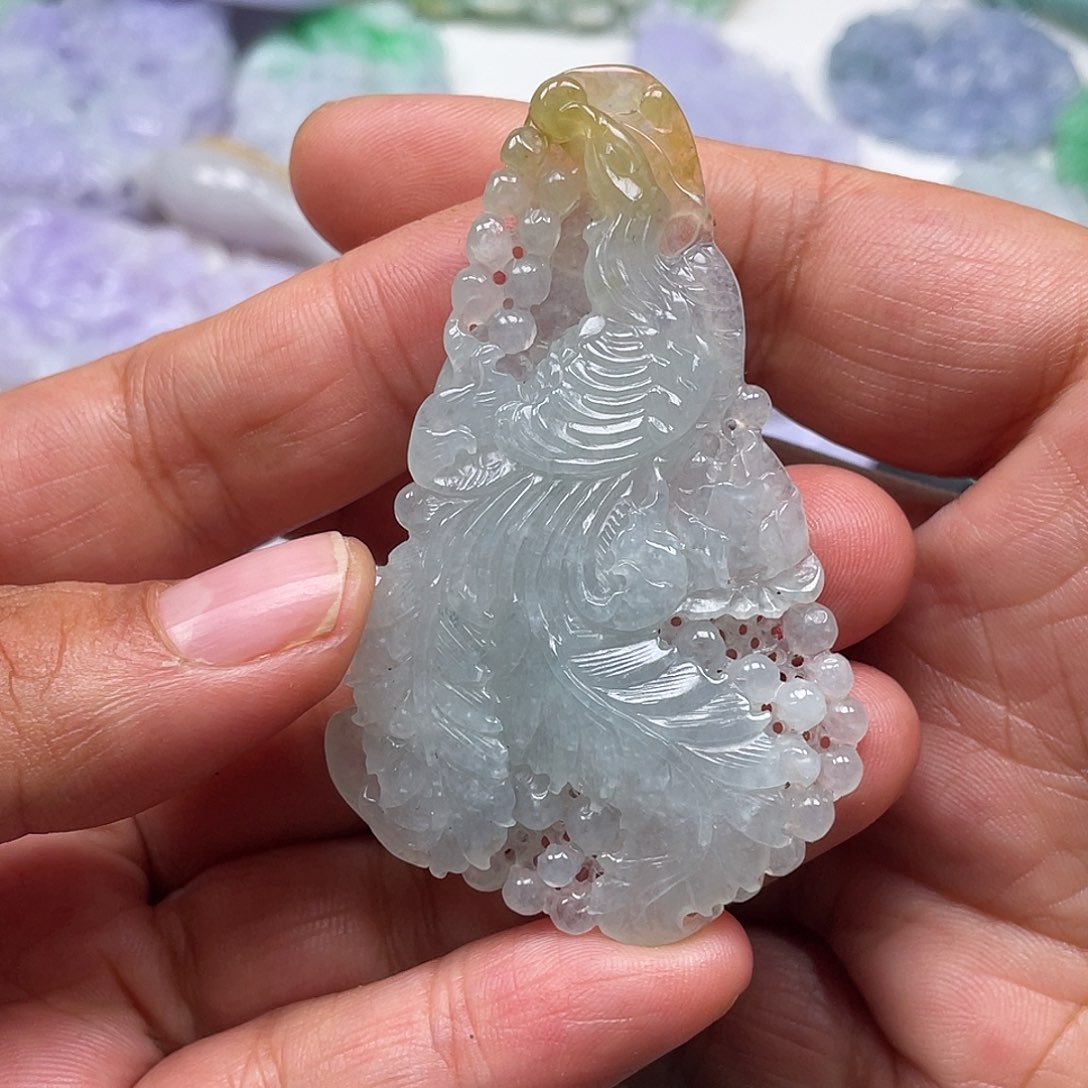 颈饰未镶嵌翡翠翡玉缘翡翠