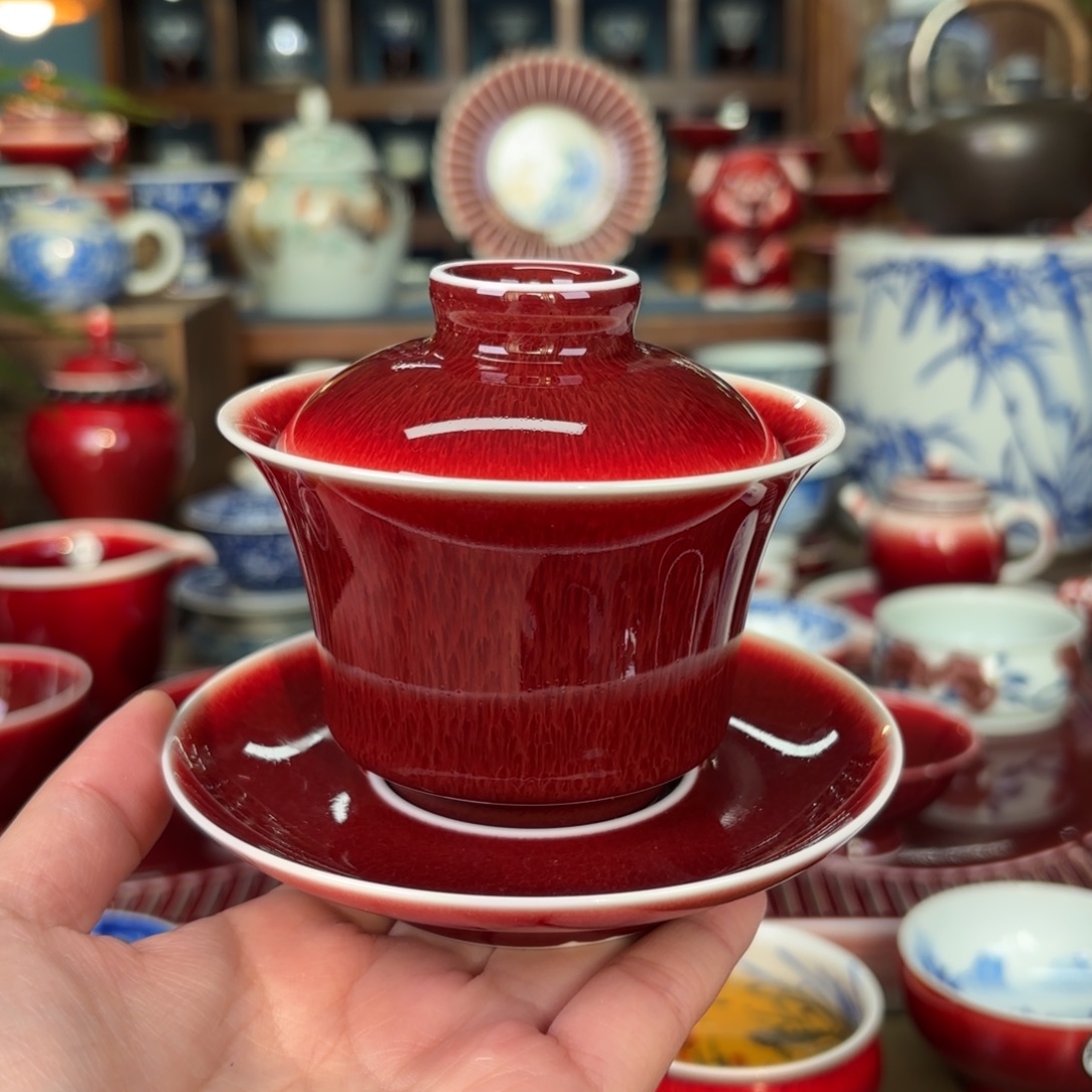 闻轩坊开播福利 马蹄盖碗