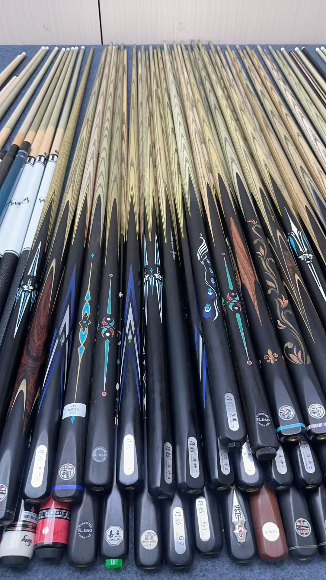 2-8K 小头台球杆 瑕疵 特价台球杆 好打 